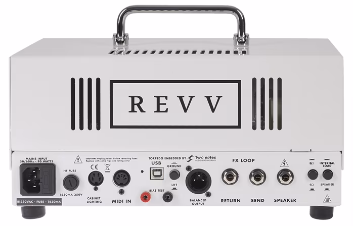 Revv D20 White - Csöves gitárerősitő