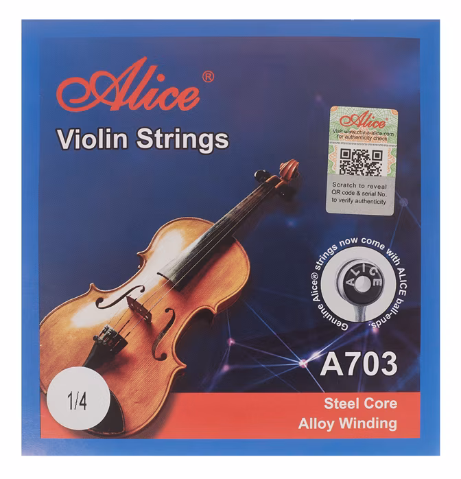 Alice A703 Basic Violin Strings 1/4 - Hegedű húrok