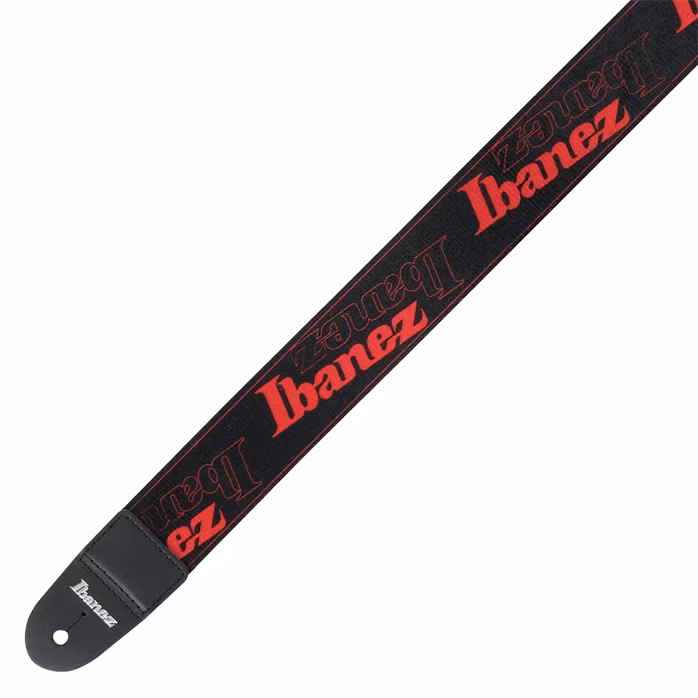 Ibanez GSD50-RD Guitar Strap Red - Gitár hevederek