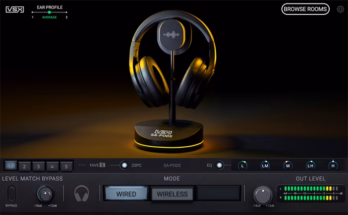 Steven Slate VSX Modeling Headphones - Essentials Edition - Stúdió fülhallgató