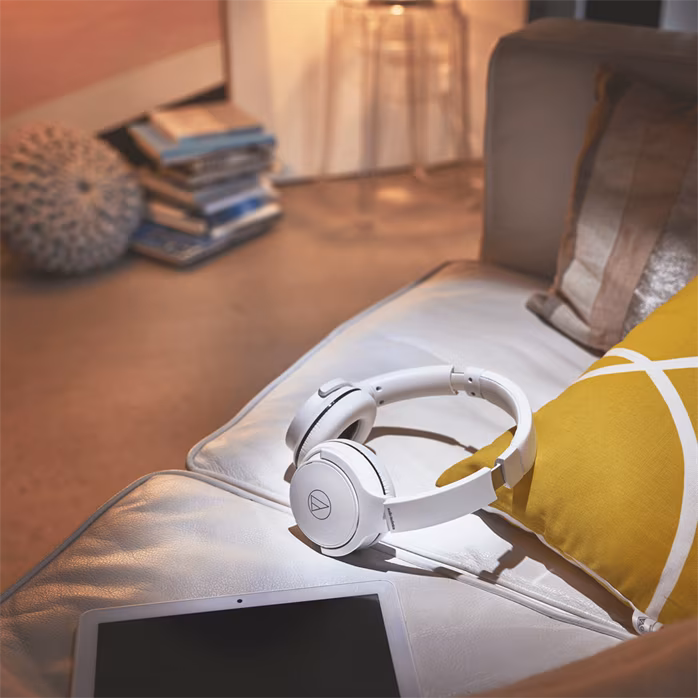 Audio-Technica ATH-S220BT White - Vezeték nélküli fülhallgató