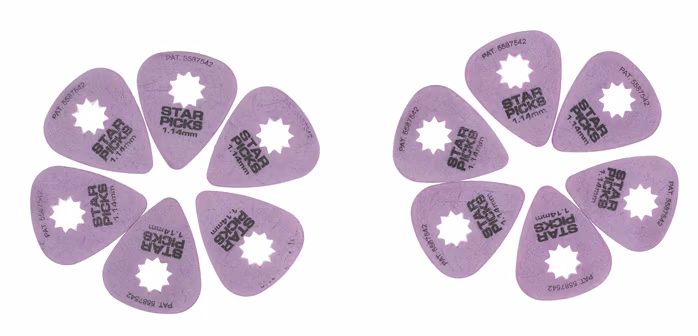 Star Picks 1.14 mm Purple - Pengetők