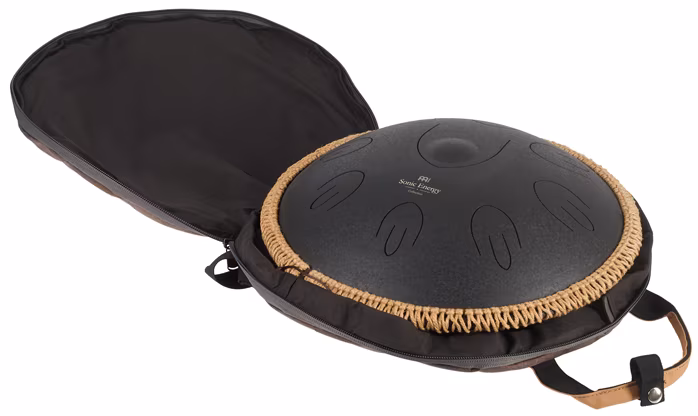 Meinl Sonic Energy 16" Octave Steel Tongue Drum D Kurd Black - Tongue drum