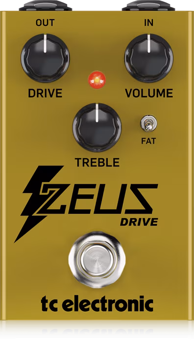 TC Electronic Zeus Drive Overdrive - Gitáreffekt