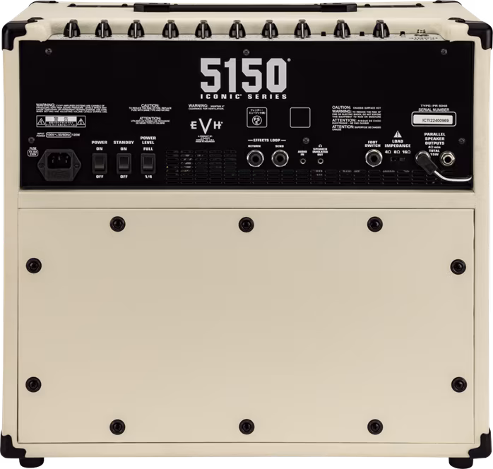 EVH 5150 Iconic 15W 1X10 Combo Ivory - Csöves gitárkombók