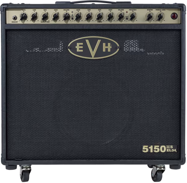 EVH 5150III 50W EL34 1x12 Combo Black - Csöves gitárkombók