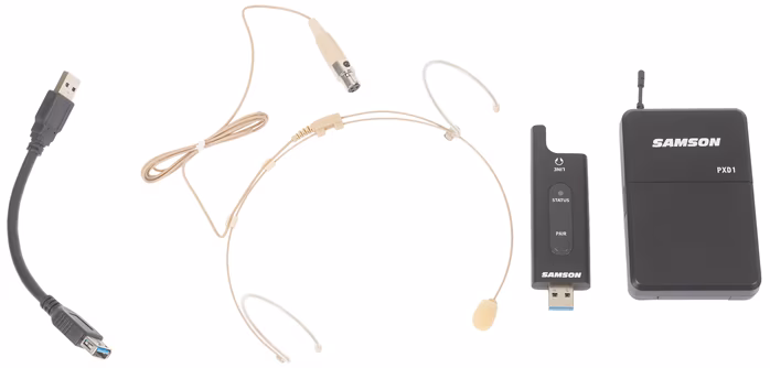 Samson XPD2 Headset (kicsomagolt) - Vezeték nélküli fejmikrofon szett
