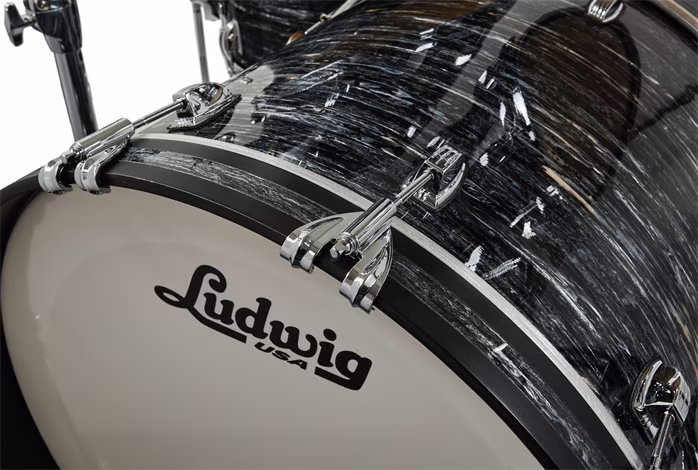 Ludwig Classic Maple Mod Vintage Black Oyster - Dobszett