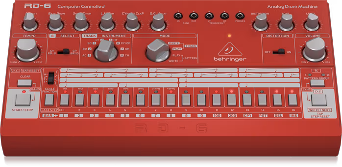 Behringer RD-6-RD - Dobgép