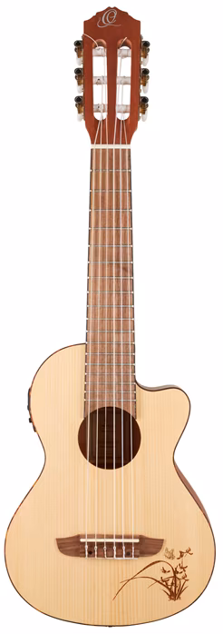Ortega RGL5CE - Elektroakusztikus gitár ukulelé