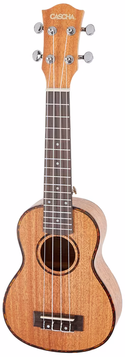 Cascha HH 2027 Soprano Mahogany Ukulele Bundle - Ukulele szett