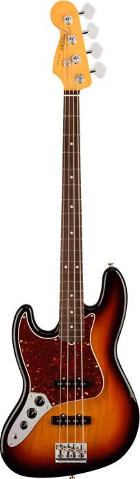 Fender American Professional II Jazz Bass LH RW 3TSB - Balkezes elektromos basszusgitár