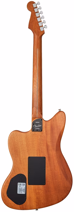 Fender American Acoustasonic Jazzmaster EB TBST - Elektroakusztikus hibrid gitár