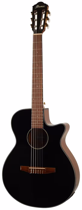 Ibanez AEG50NH Black - Klasszikus elektroakusztikus gitár