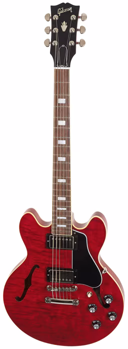 Gibson ES-339 Figured Sixties Cherry  - Szemiakusztikus gitár