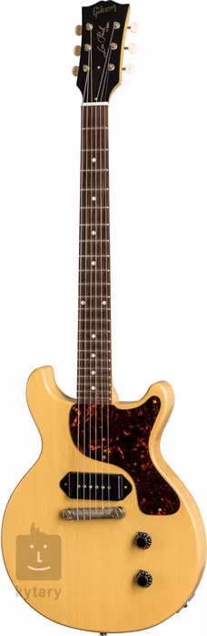 Gibson Custom 1958 Les Paul Junior Double Cut Reissue VOS TV Yellow - Elektromos gitár