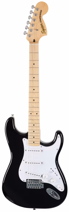 Fender Squier Affinity Series Stratocaster MN Black - Elektromos gitár