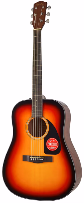 Fender CD-60 V3 DS WN SB - Akusztikus gitár