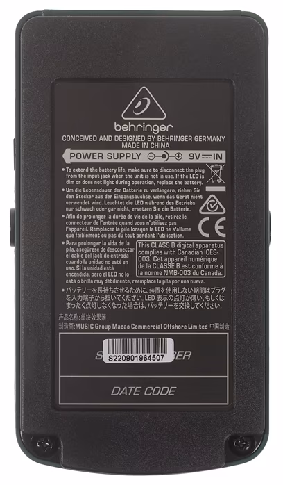 Behringer UV300 - Gitáreffekt