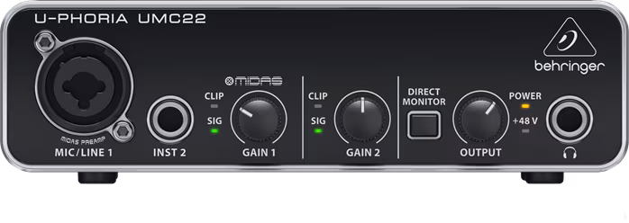 Behringer UMC22 - USB hangkártya