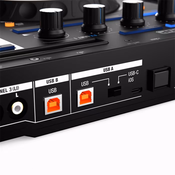 Reloop Mixon 8 Pro - DJ kontroller USB kártyával