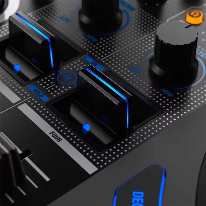 Reloop Mixon 8 Pro - DJ kontroller USB kártyával