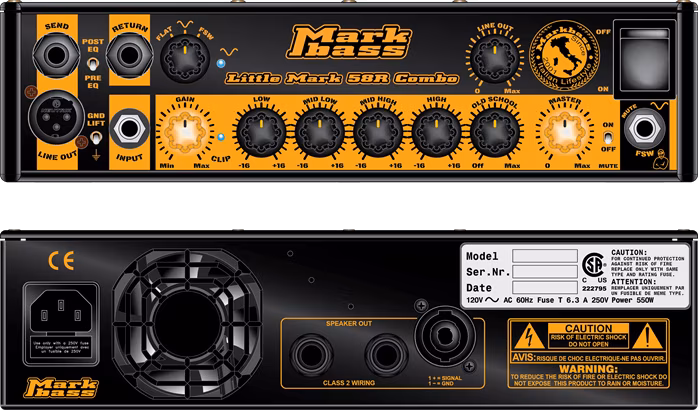 Markbass MB58R Mini CMD 121 Pure - Tranzisztoros basszusgitár kombó