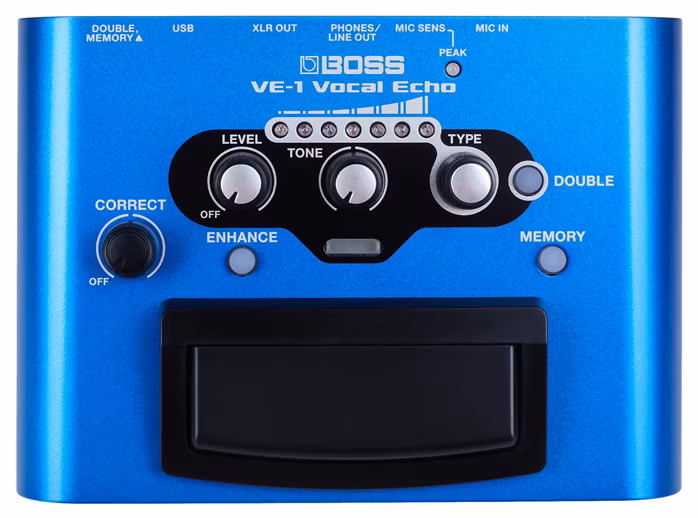Boss VE-1 - Ének effekt processzor