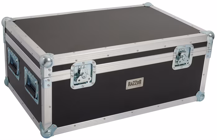 Razzor Cases 8x LED Silent Par with compartment - Doboz fényekre