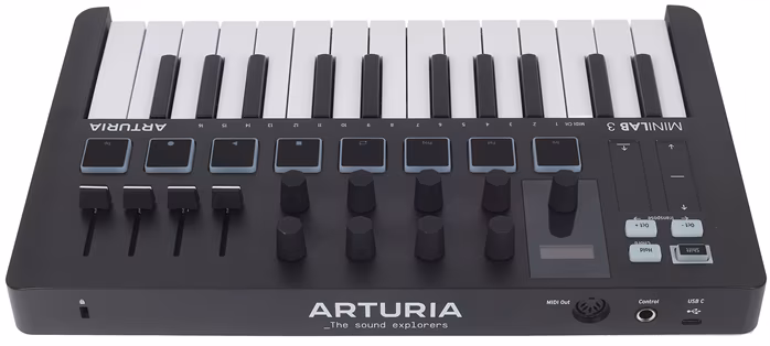 Arturia MiniLab 3 Black - USB/MIDI keyboard