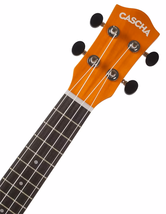 Cascha HH 3964 Soprano Ukulele Yellow Set - Akusztikus ukulele