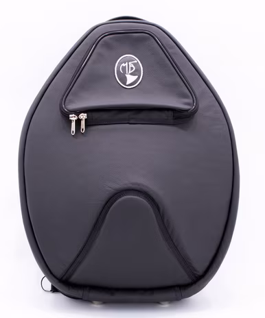 Marcus Bonna Soft Case for French Horn model MB, Black Leather - Vadászkürt tok