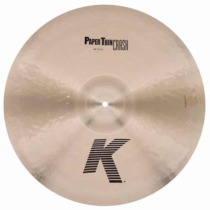 Zildjian 20" K Paper Thin Crash - Crash cintányér