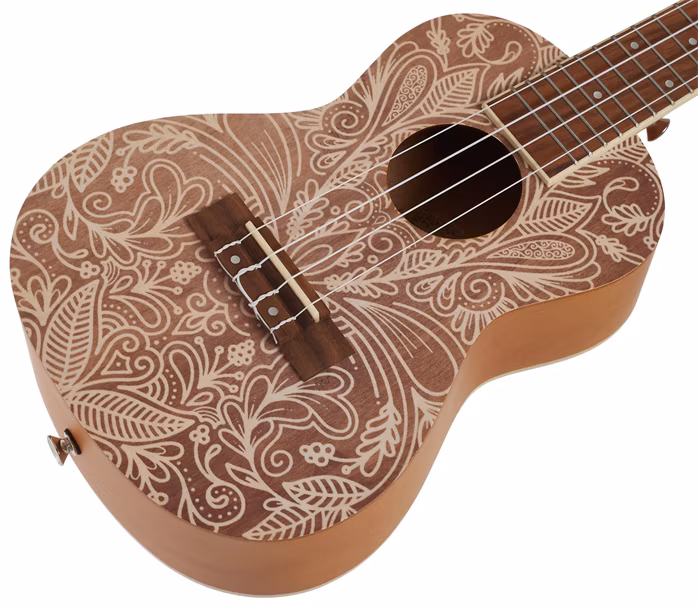 Bamboo U-23 Elixir-S - Akusztikus ukulele