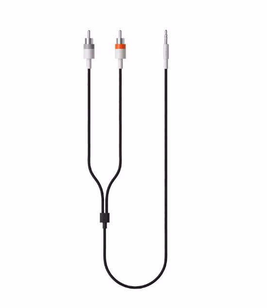 Teenage Engineering textile cable 3.5mm to 2 x RCA - Összekötő kábel
