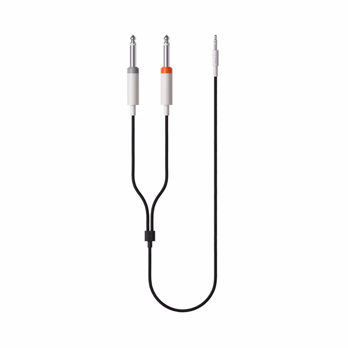 Teenage Engineering field textile audio cable, 3.5 mm - 2x 6.35 mm - Összekötő kábel