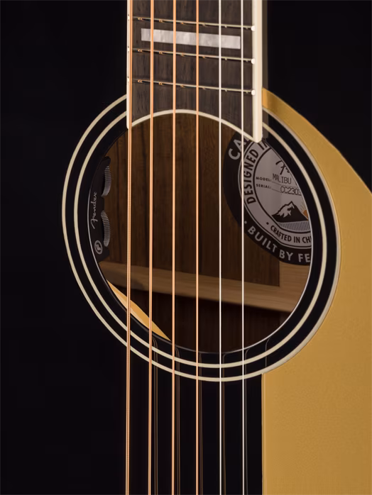Fender Malibu Vintage BLK - Elektroakusztikus gitár