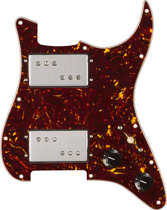 Fender Custom ML CuNiFeWide-Range Humbucker Pre-Wired Stratocaster Pickguard - Elektromos gitár hangszedő szett