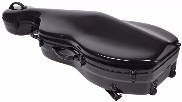 Bacio Instruments Fiberglass Cello Case BK 4/4 - Cselló puhatok