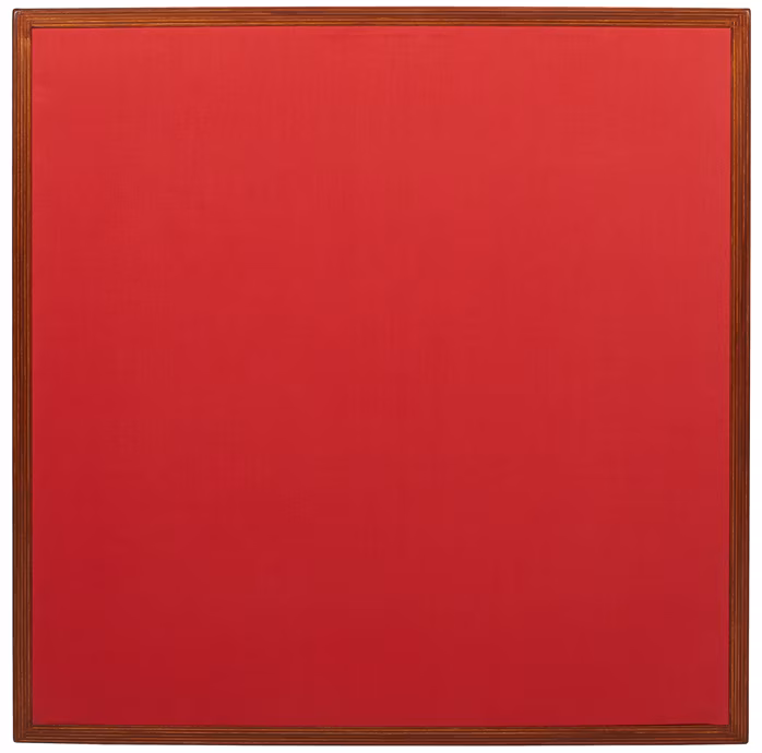 Razzor Acoustics Acoustic frame - Red in honey frame 600x600 - Akusztikai kép