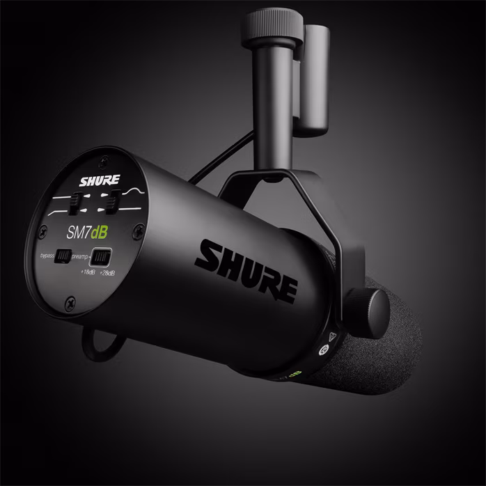 Shure SM7dB - Dinamikus mikrofon