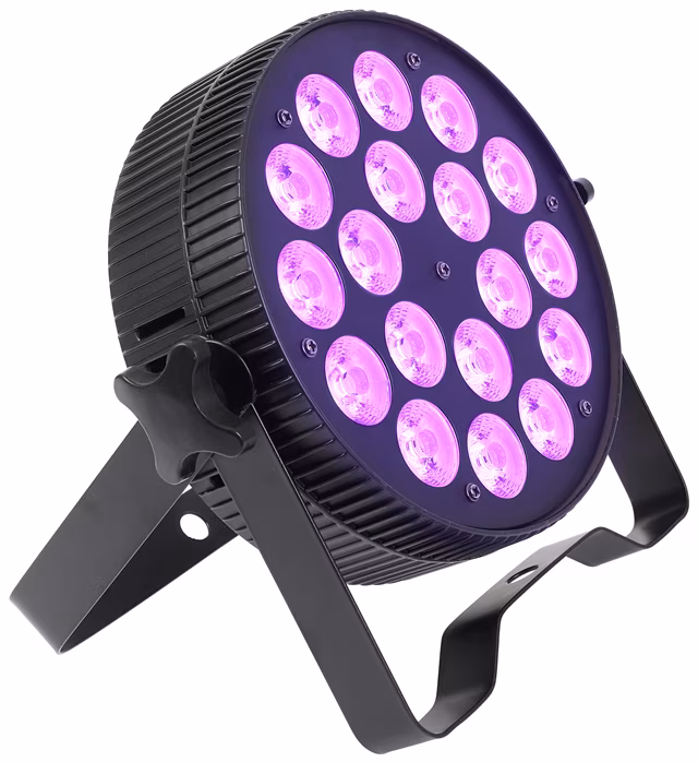 Flash LED PAR 64 18x10W RGBW 4in1 ALU - LED PAR reflektor