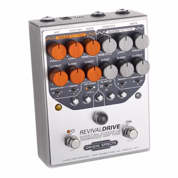 Origin Effects RevivalDRIVE and Footswitch Bundle - Gitáreffekt