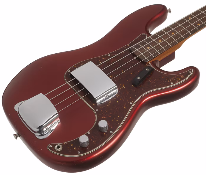 Fender Custom Shop 68 Precision Bass Masterbuilt Dennis Galuszka Closet Classic Roasted - Elektromos basszusgitár