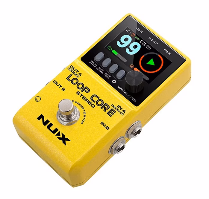 Nux LOOP CORE STEREO - Gitár looper