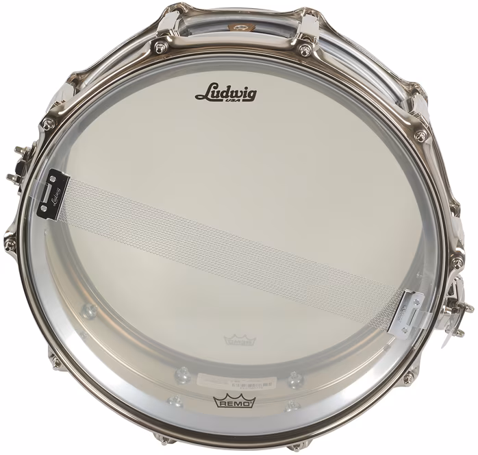 Ludwig 14" x 5" Super Series Chrome Over Brass LB400BN - Pergődob