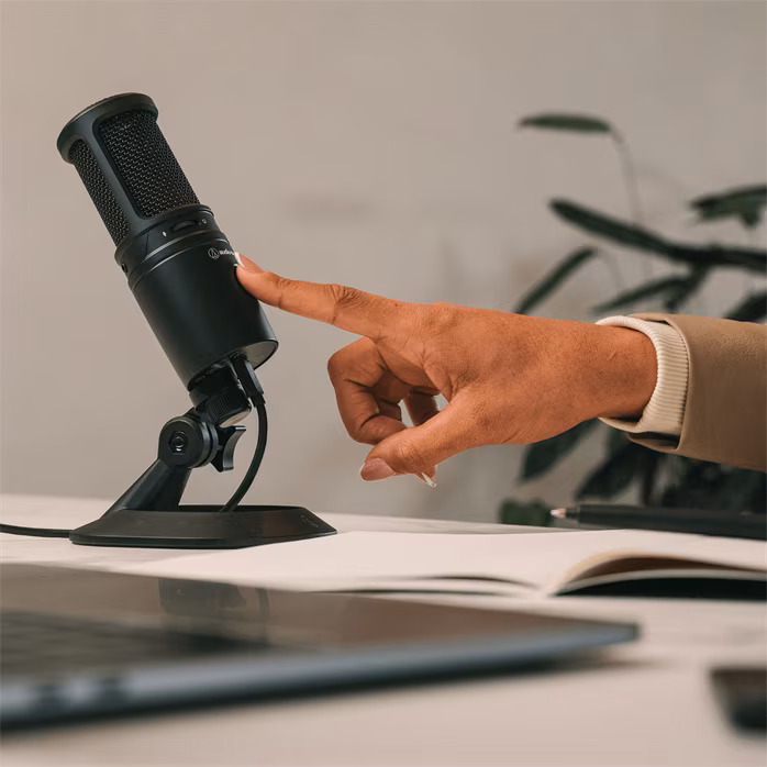 Audio-Technica AT2020USB-X - USB-s kondenzátor mikrofon