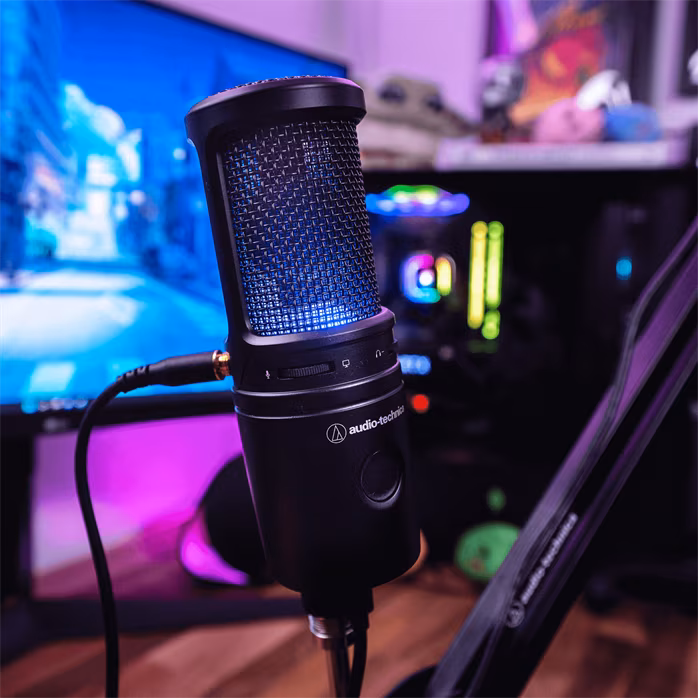 Audio-Technica AT2020USB-X - USB-s kondenzátor mikrofon