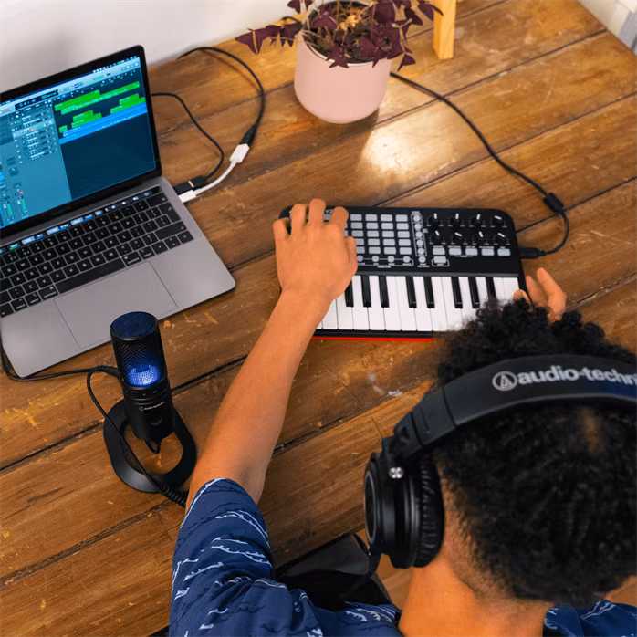 Audio-Technica AT2020USB-X - USB-s kondenzátor mikrofon