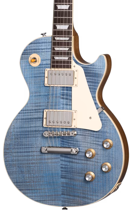 Gibson Les Paul Standard 60s Figured Top Ocean Blue (kicsomagolt) - Elektromos gitár